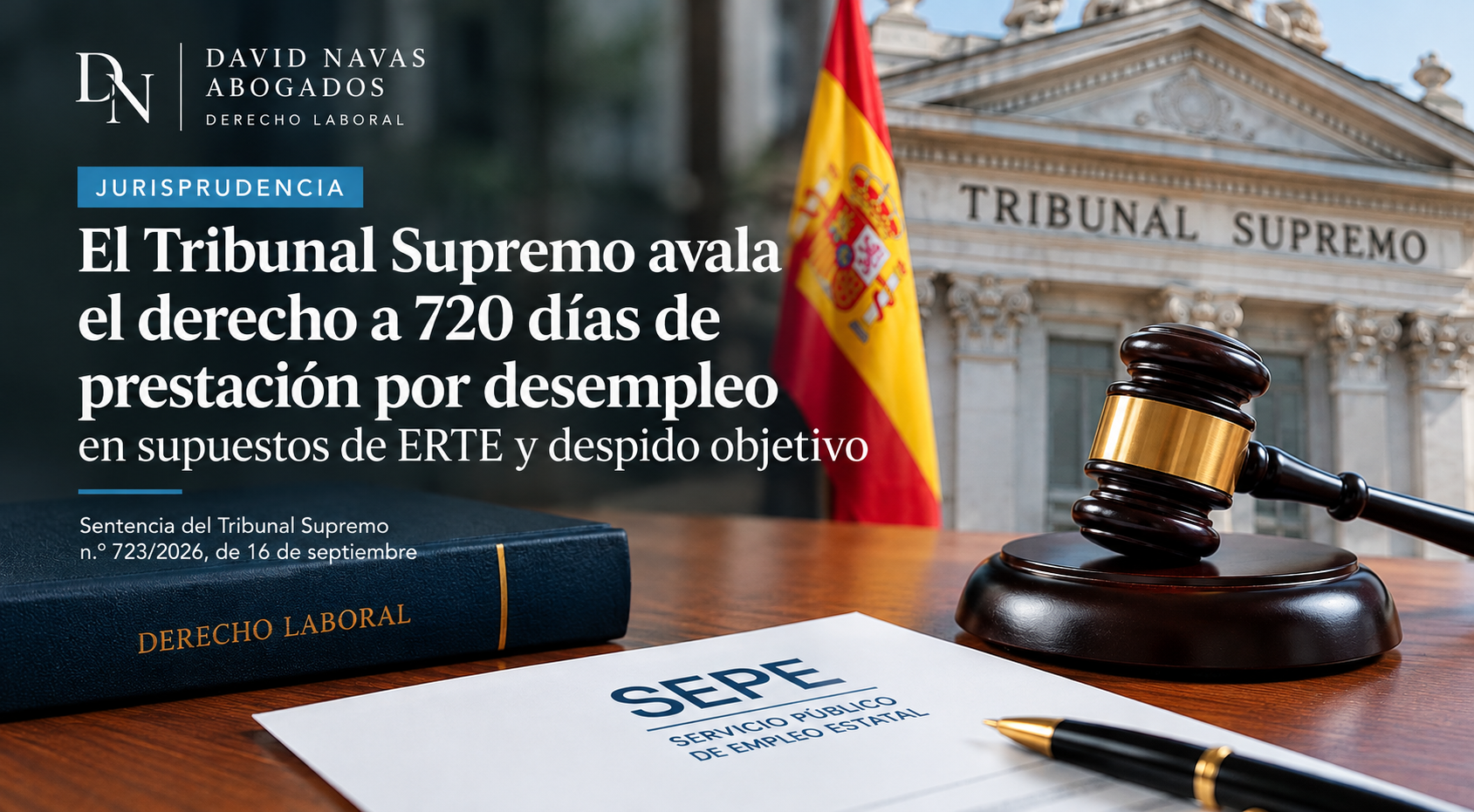 Trabajador revisa resolución del SEPE sobre prestación por desempleo tras ERTE COVID